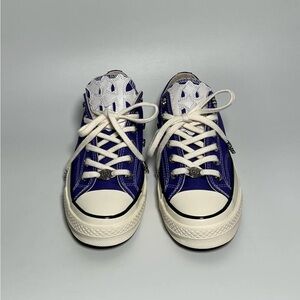 ⚠️CUSTOM⚠️ Converse All Star, with Chrome Hearts details. All sizes